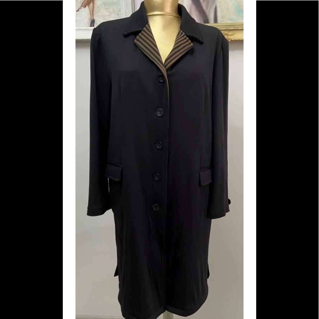 Auth Fendi Trench Coat